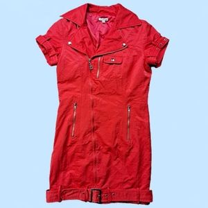 Mallgoth Trenchcoat Dress